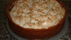 Torta de limão com suspiro