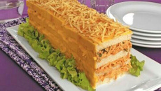 Bolo salgado delicioso