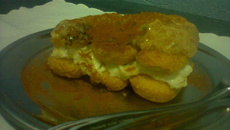 Pavê de ameixa e coco