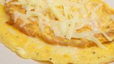 Omelete de queijo