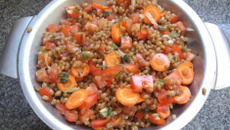 Salada de Trigo em Grão