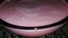 Mousse de morango com coco fácil