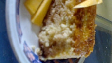 Bolo de abóbora com coco