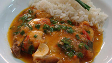 Cação ao Leite de Coco Picante