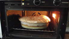 Doce de coco com suspiro