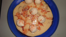 Estrogonofe de morango