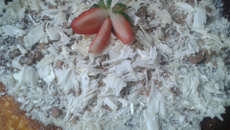 Bolo de fuba cremoso