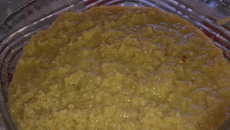 Doce de leite talhado