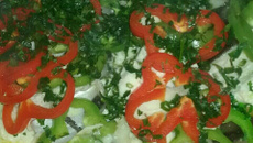 Moqueca de peixe com camarão