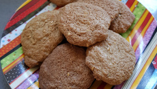 Biscoito integral amanteigado com ghee