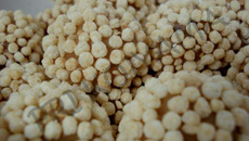 Caramelinhos crespos de amêndoas