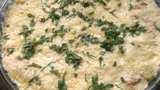 Escondidinho de linguiça toscana