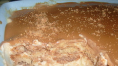 Pavê ao doce de leite