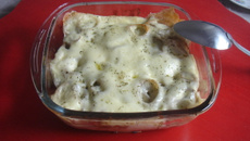 Tiras de filé mignon ao catupiry