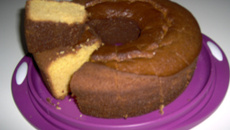 Bolo de fubá de panela