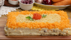 Torta fria de pão de forma