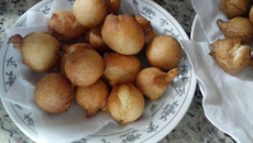 Bolinho de chuva rápido