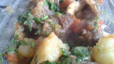 Agulha com osso na pressão