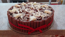 Pavê de maracujá e chocolate