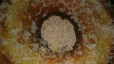 Bolo de coco manes
