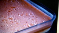 Creme de leite condensado com gelatina