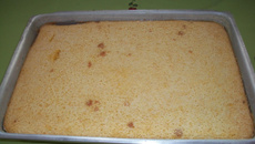 Bolo de milho verde com coco ralado