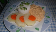 Estrogonofe de peixe