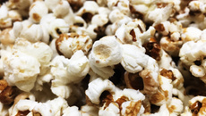 Pipoca doce comum no micro-ondas