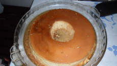 Pudim de leite em pó simples