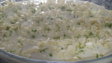 Pavê de limão e chocolate branco