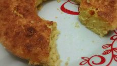 Bolo de milho sem farinha e sem fermento