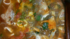 Corvina ao molho de lula