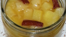 Geleia de maçã e abacaxi