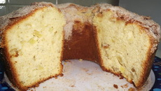 Bolo de maçã