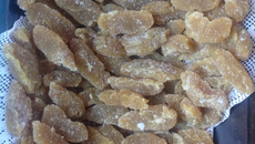 Doce de jaca cristalizado