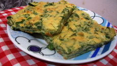 Souflé de espinafre