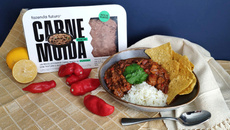 Chilli com carne na cerveja preta