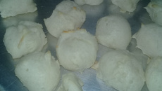 Bolinho de polvilho de colher