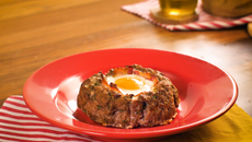 Buraco de carne moída 