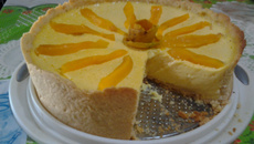 Torta de manga simples