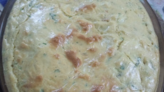 Bolo salgado simples