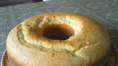 Bolo de leite em pó