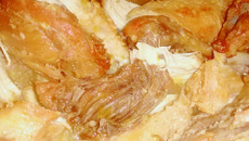 Frango frito com limão