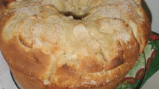Rosca de maçã da Tuca