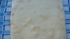 Carne seca gratinada