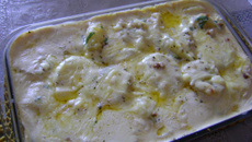 Batata Gratinada Cremosa