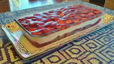 Sobremesa de morango