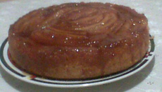 Bolo caramelo de bananas