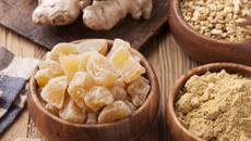 Balas de gengibre simples