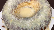 Bolo de abóbora com coco